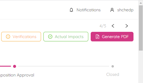 Actual Impacts Green Icon