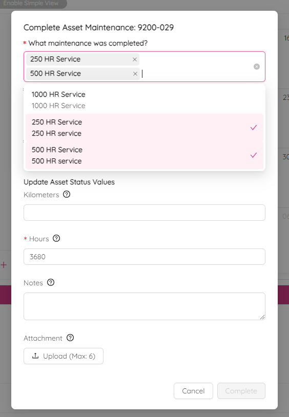 Complete Maintenance