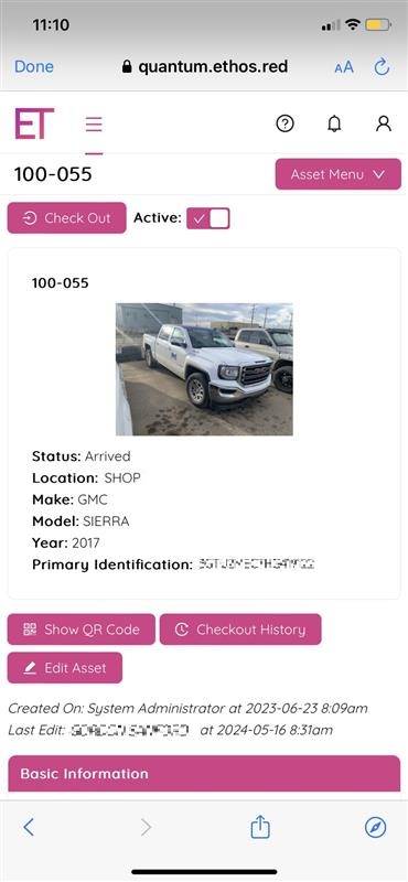 Asset Single View Mobile
