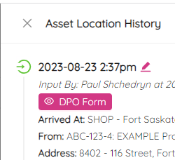 Relocation Confirmed