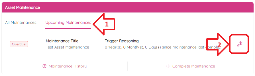 Upcoming Maintenance
