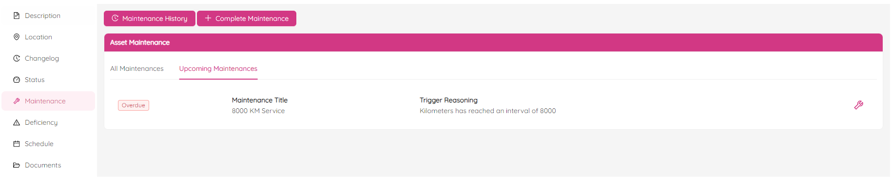 Upcoming Maintenance